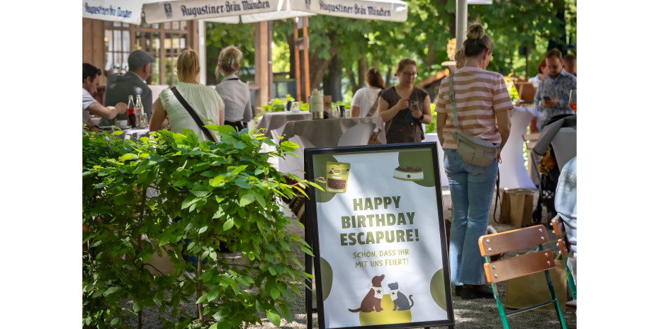 Das erste Community-Event fand zum 15. Firmenjubiläum im ­Münchener Luitpoldpark statt.
