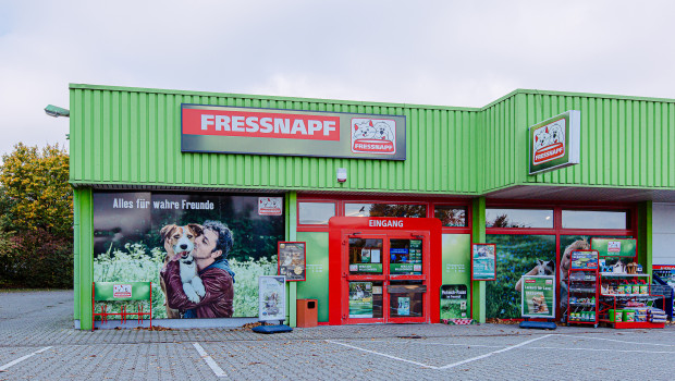 Der neue Fressnapf-Markt (im Bild: Muster) soll eine Verkaufsfläche von ca. 420 m² bekommen.