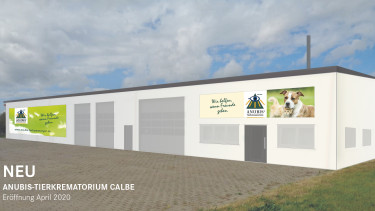 Anubis eröffnet Krematorium in Calbe