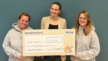 Agria sammelte Spenden beim Dog Walk