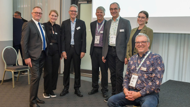 Das Veranstalter- und Organisationsteam blickt zufrieden auf den Heimtier-Kongress zurück (von links): Harald Kraus, Lorena Rogg, Ralf Majer-Abele, Philipp Gardemin, Marc Dähne, Carolin Spiegel und Thomas Heinen.