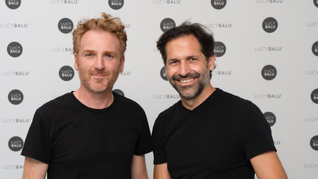 Die beiden „LucyBalu“-Firmengründer Sebastian Frank und Dr. Mathias Wahrenberger. 