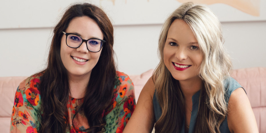 Die beiden Gründerinnen  Annika Rahm (links) und Charlotte Schwiete (rechts).