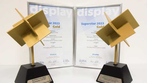 Zweimal mit Gold ausgezeichnet wurde Permaplay Media Solutions.