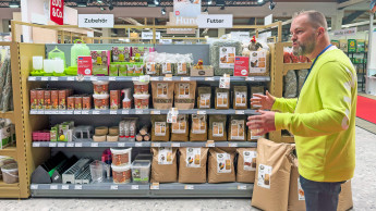 „Gedrückt, mit Licht am Horizont“