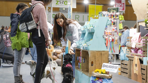 Endverbraucher und ihre Hunde sollen auch in diesem Jahr wieder voll auf ihre Kosten kommen. Foto: Messe Karlsruhe, Jürgen Rösner  