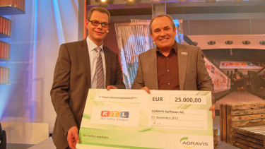 Agravis unterstützt RTL-Spendenmarathon