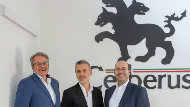 Werner Averkamp (v.l.n.r.), Raffaele Darino und Jordi Queralt. Werner Averkamp (v.l.n.r.), Raffaele Darino und Jordi Queralt.