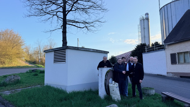 Von links im Bild: Frank Hahn, Dieter Rahmer, Anton Welzhofer jr., Steven Sagrodnik und Anton Welzhofer.&nbsp;