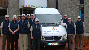 Masterfoods-„Sprinter-Truppe“ im Einsatz