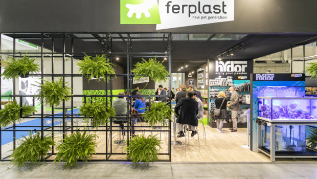 Auf der Zoomark International präsentierte Ferplast erstmals die Produkte der übernommenen Firma Hydor.