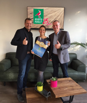 Die Freude über die Auszeichnung im Bereich der Franchisepartner- Zufriedenheit ist groß.