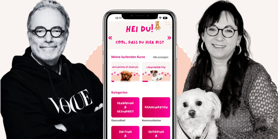 Hansjörg und Marion Zimmermann haben die WhatzDogs-App entwickelt.