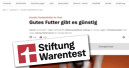 Tierärztin kritisiert Stiftung Warentest