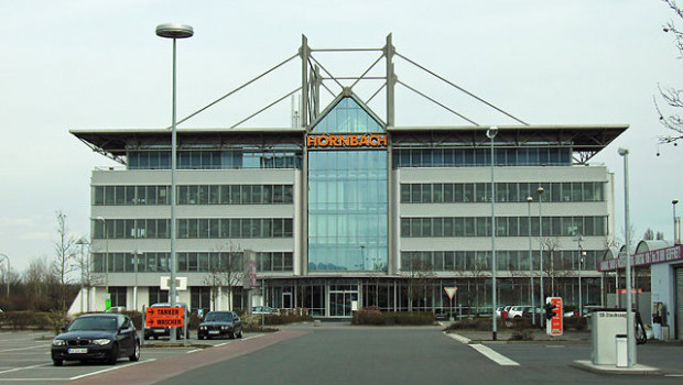 Hornbach zieht bis 2020 alle seine Baumarktverwaltungsfunktionen in Bornheim zusammen (Foto: Wikimedia).