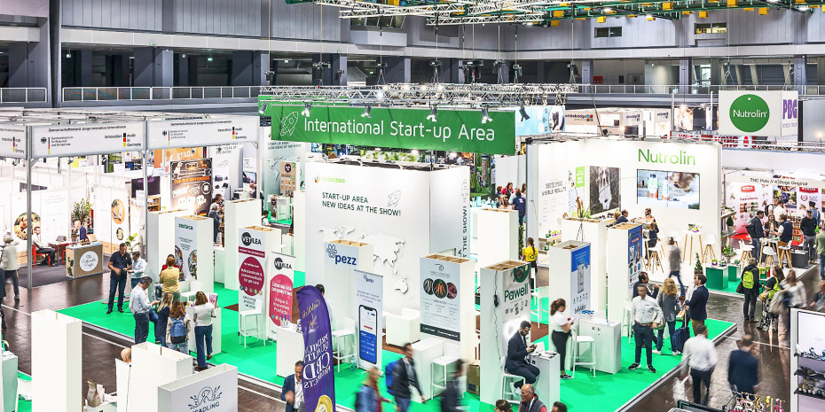 Die Start-up-Halle mit der Fresh Ideas Stage, der International Start-up Area und dem geförderten Gemeinschaftsstand des Bundes ist eines der Highlights.